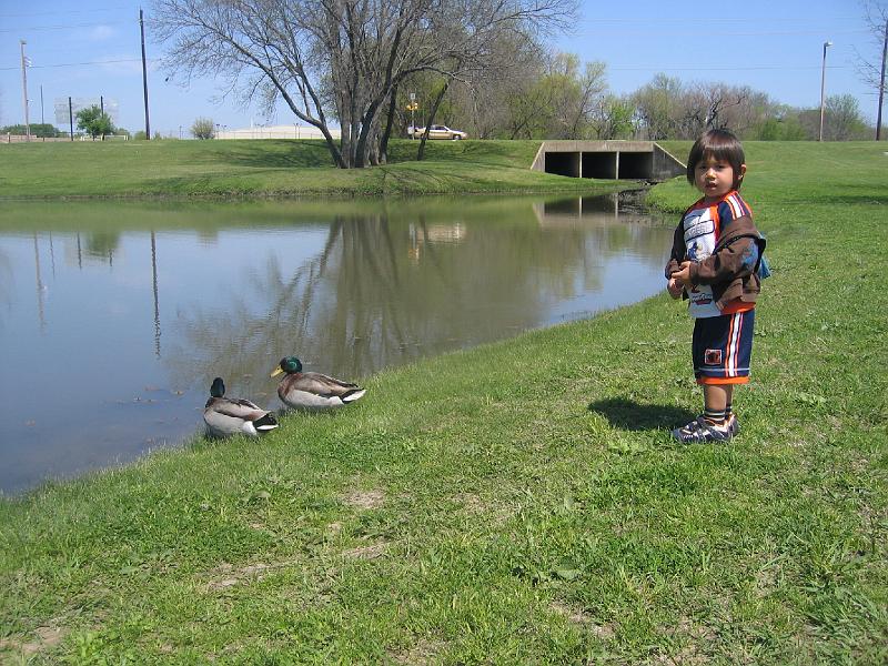 April5LakeTownPark 003.jpg - Lukas at Lake Town Park - April 5